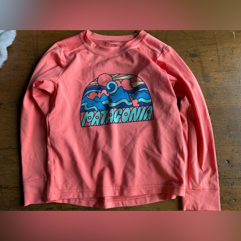 Patagonia Pink Capilene Sun Shirt